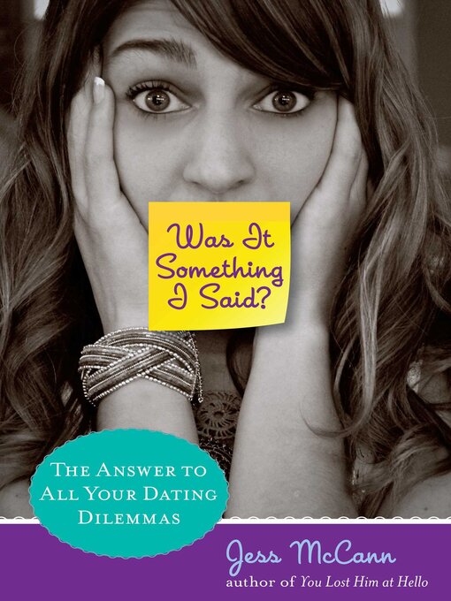 Cover image for Was It Something I Said?